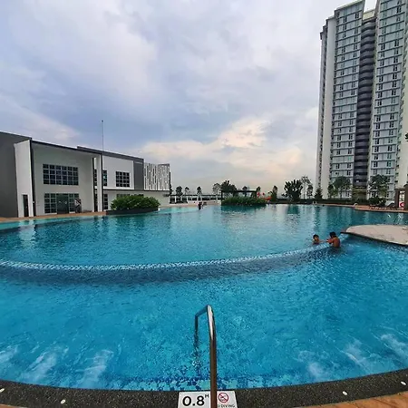 Sks Habitat Larkin Economy Business Unit Apartment Johor Bahru Bagian luar foto